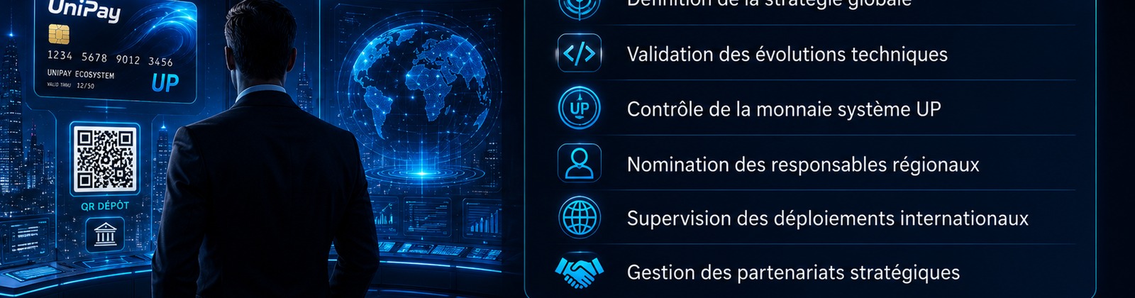 Responsabilités de gouvernance UniPayWeb